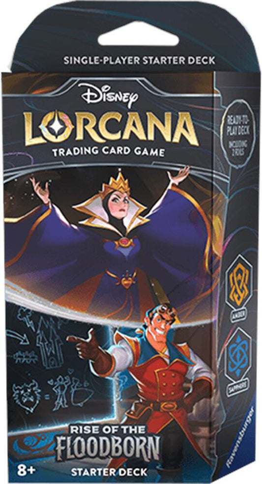 Starter Decks, Lorcana, Rise of the Floodborn, Amber/Sapphire