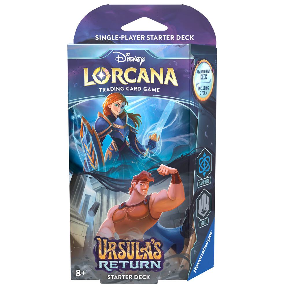 Starter Decks, Lorcana, Ursula’s Return, Sapphire/Steel